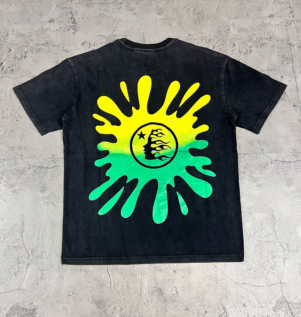 Hellstar Monster Graphic Washed Oversized T-Shirt – Black
