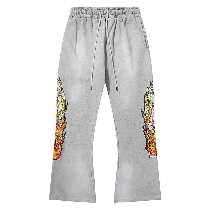Who Decides War Stained Glass Paneled Denim Jeans