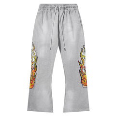 Who Decides War Stained Glass Paneled Denim Jeans