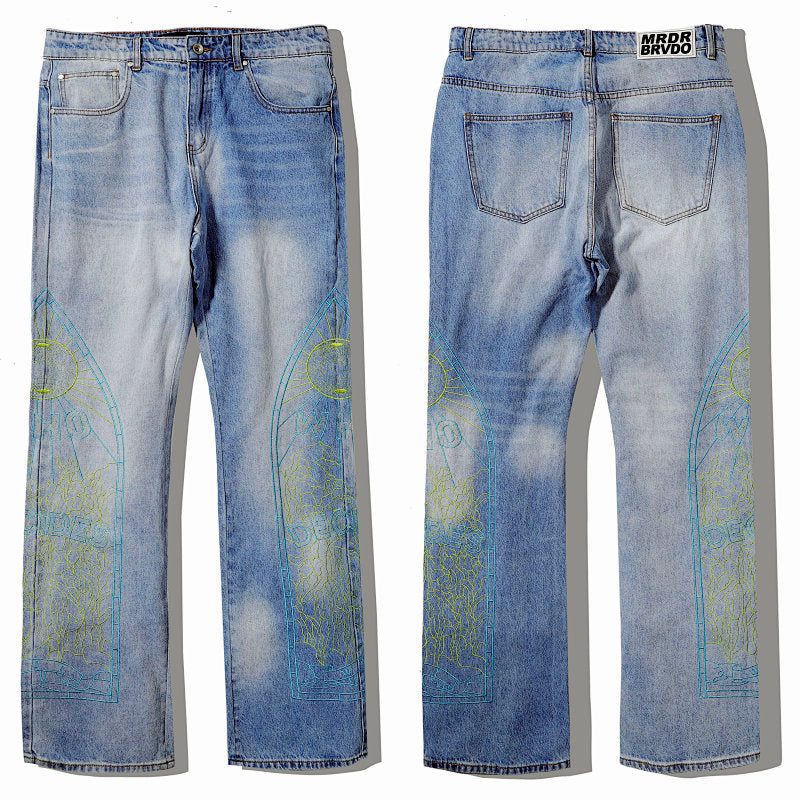 Who Decides War Botanical Glass Denim Jeans