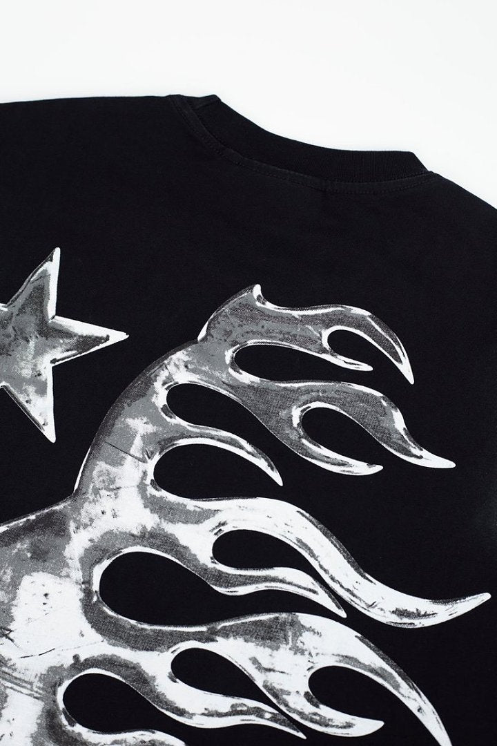 Hellstar Sports Logo Oversized Graphic T-Shirt