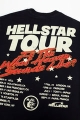 Hellstar "Path to Paradise" Orange Flame Logo T-Shirt