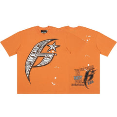 Hellstar Gothic "H" Star Logo T-Shirt