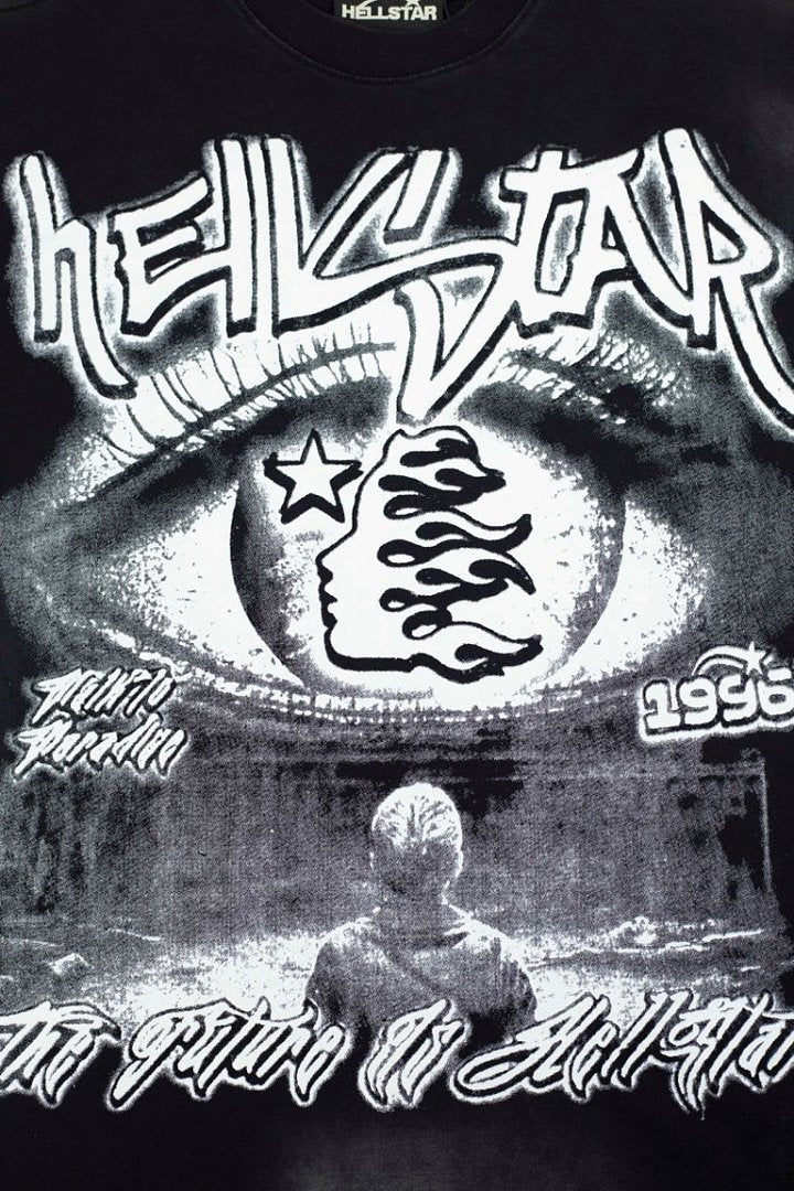 Hellstar Giant Eye & Figure T-Shirt