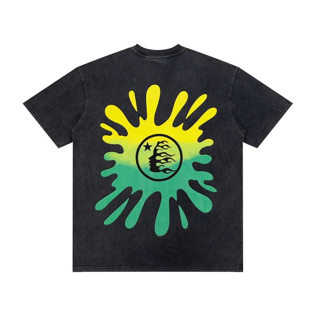 Hellstar Monster Graphic Washed Oversized T-Shirt – Black