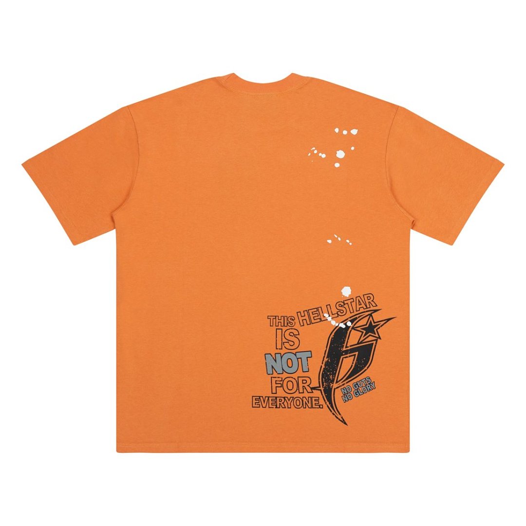 Hellstar Gothic "H" Star Logo T-Shirt