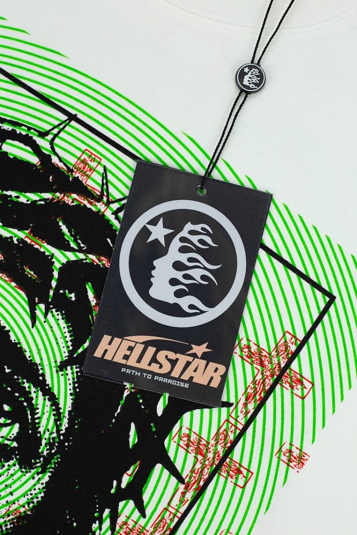 Hellstar Jesus Graphic Washed Oversized T-Shirt