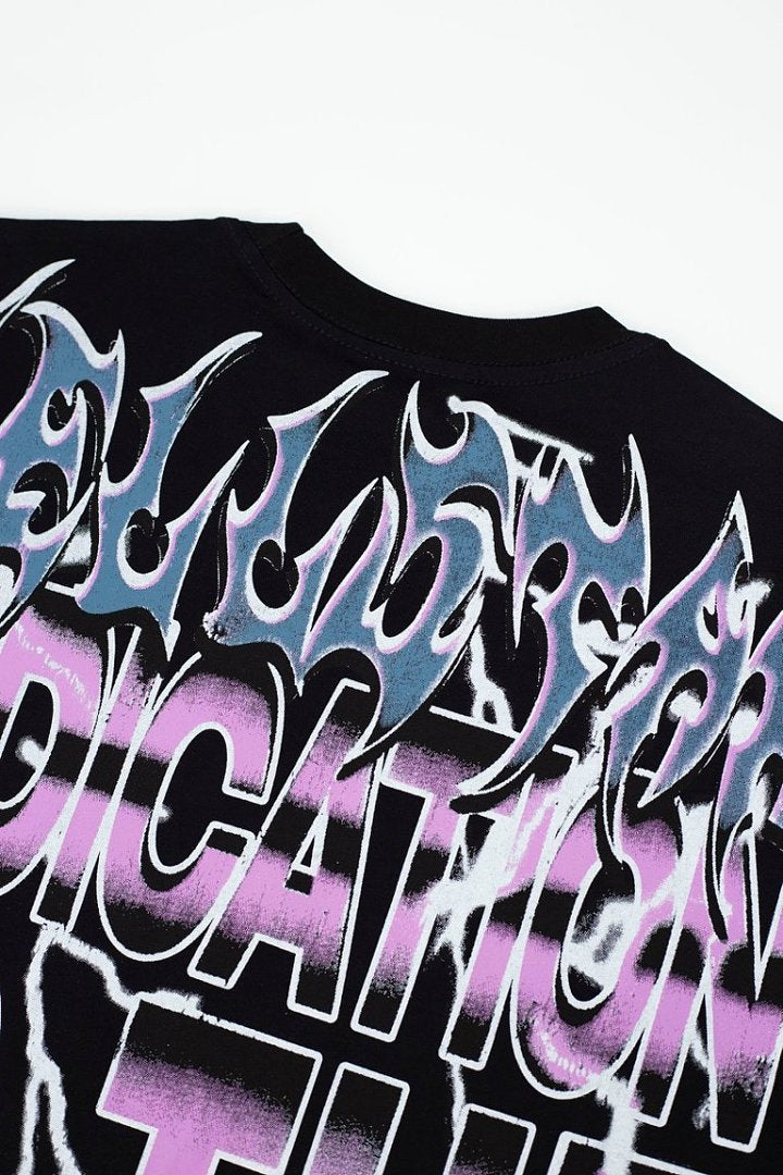 Hellstar Cyber Portrait Oversized Graphic T-Shirt