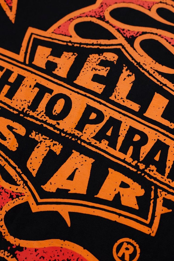 Hellstar "Path to Paradise" Orange Flame Logo T-Shirt