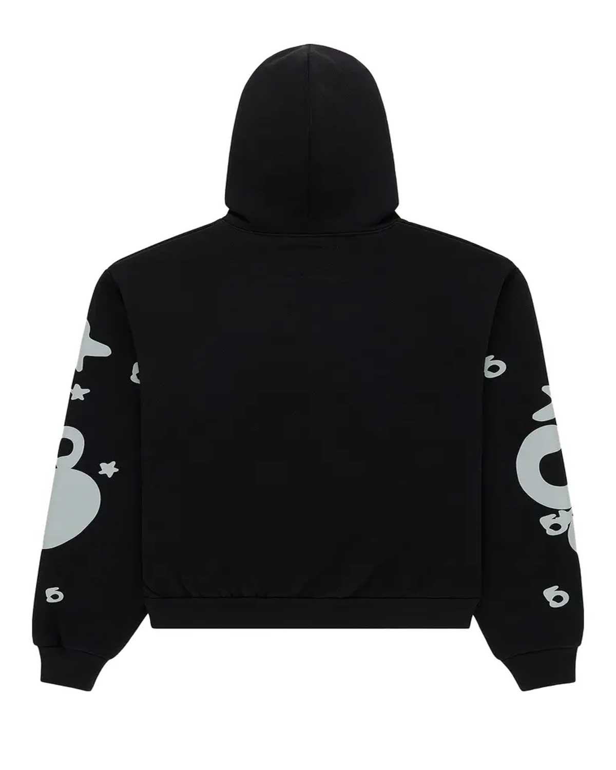 Sp5der Beluga 3M Reflective Hoodie Black