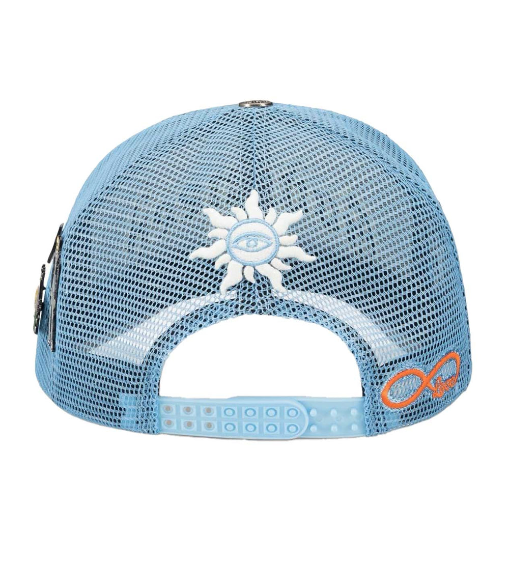 Godspeed Forever Trucker Hat Baby Blue – Urban Gap
