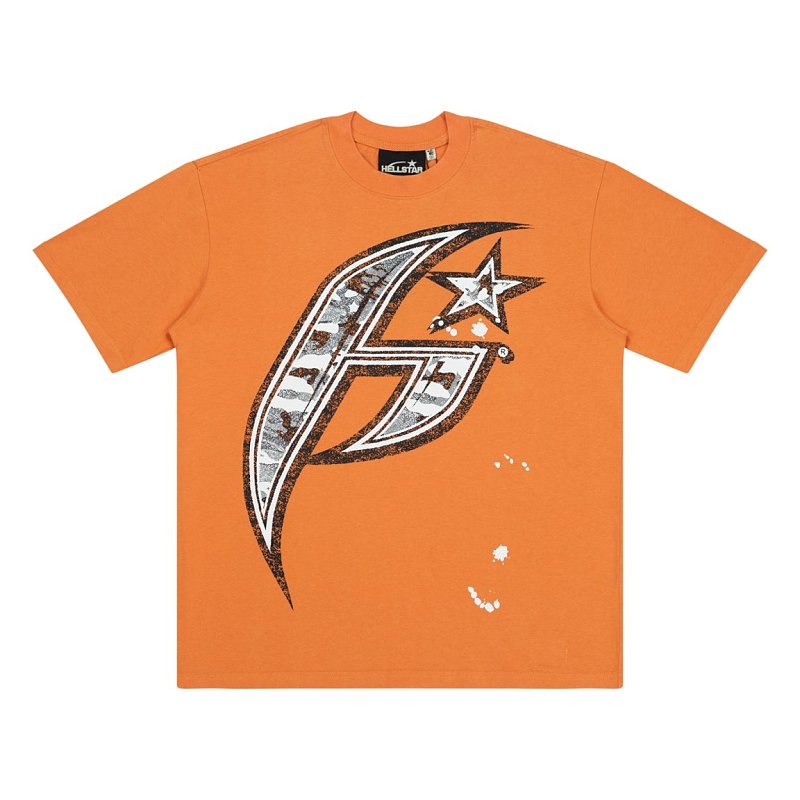Hellstar Gothic "H" Star Logo T-Shirt