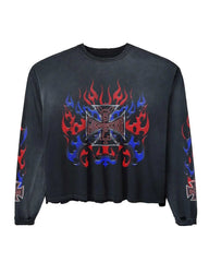 HMDD RWB 4th L/S Tee Black