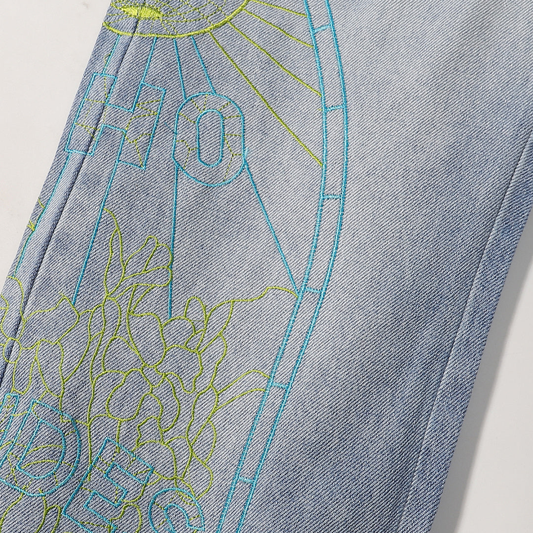 Who Decides War Botanical Glass Denim Jeans