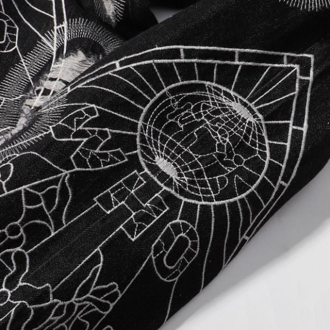 Who Decides War Laser Laser-Etched / Stained Glass Denim Jeans