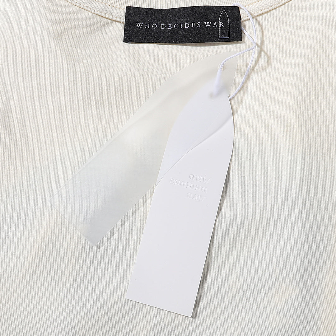 Who Decides War Eye Graphic Tee (Off-White / Cream)