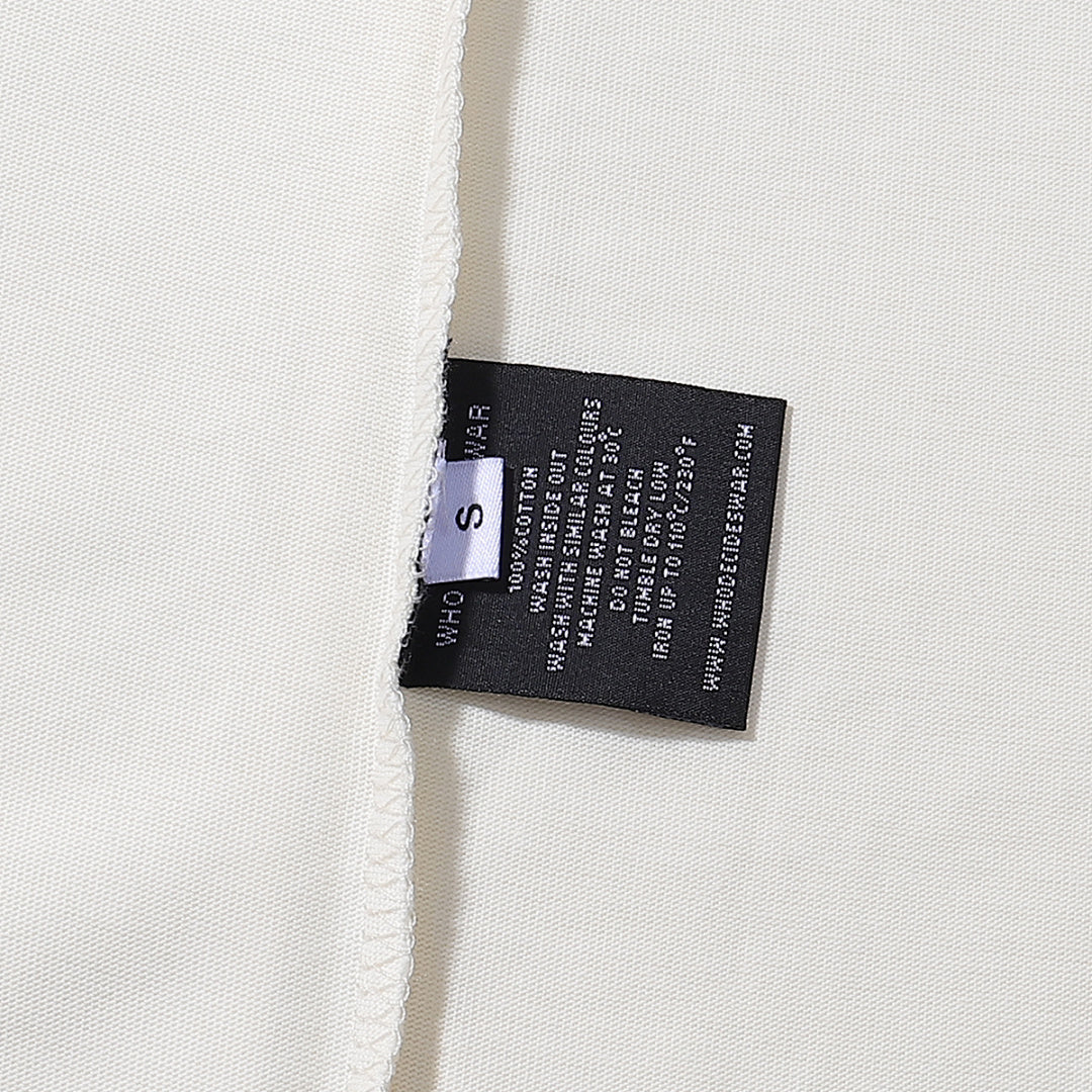 Who Decides War Eye Graphic Tee (Off-White / Cream)