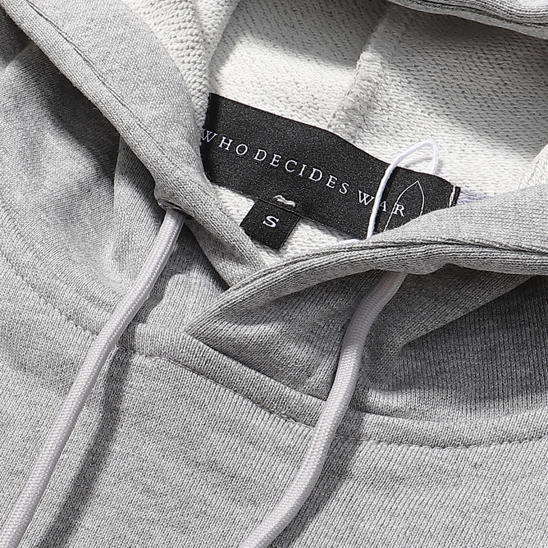 Who Decides War Flame Glass Hooded Pullove