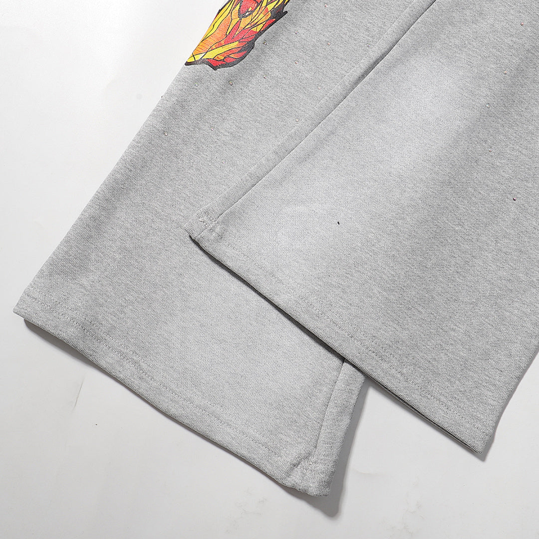 Who Decides War Stained Glass Paneled Denim Jeans