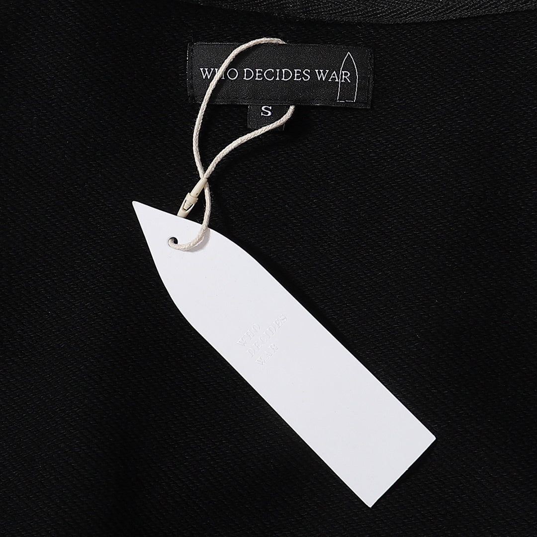 Who Decides War Stained Glass Hooded Pullover (White)