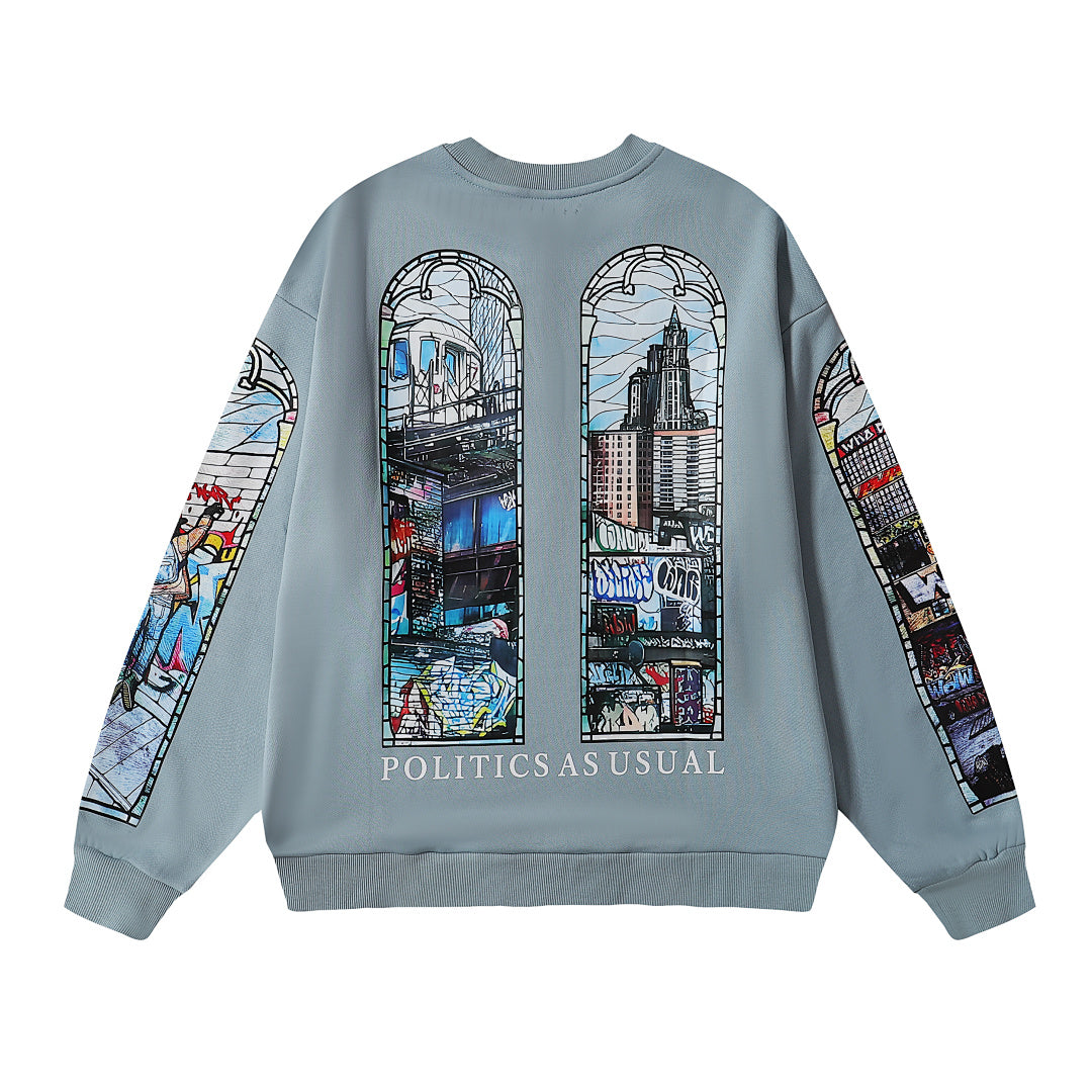 Who Decides War Eden Crewneck Sweater / Iced Glass Crewneck