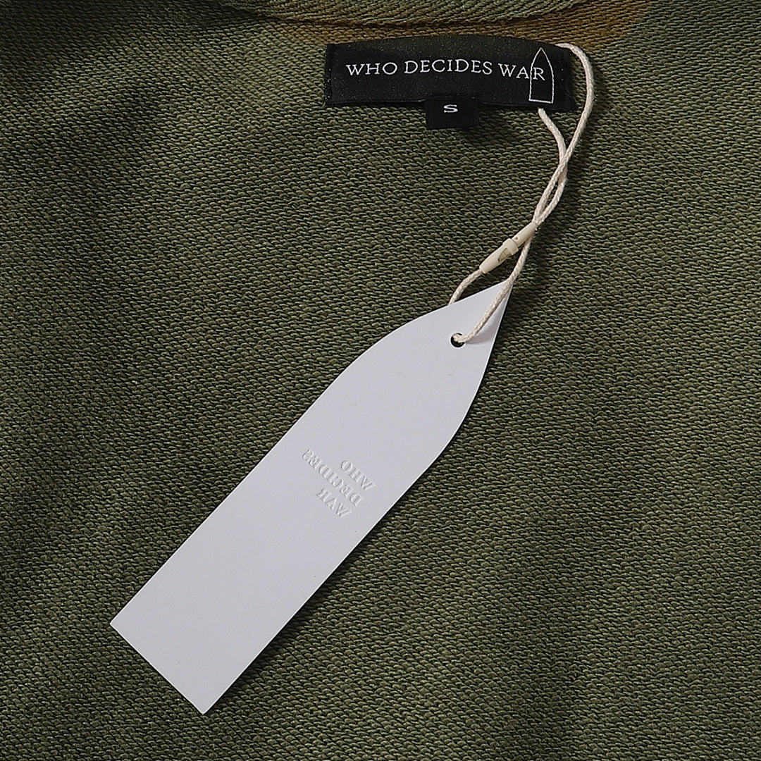 Who Decides War Forest Green / Botanical Glass Crewneck Sweater