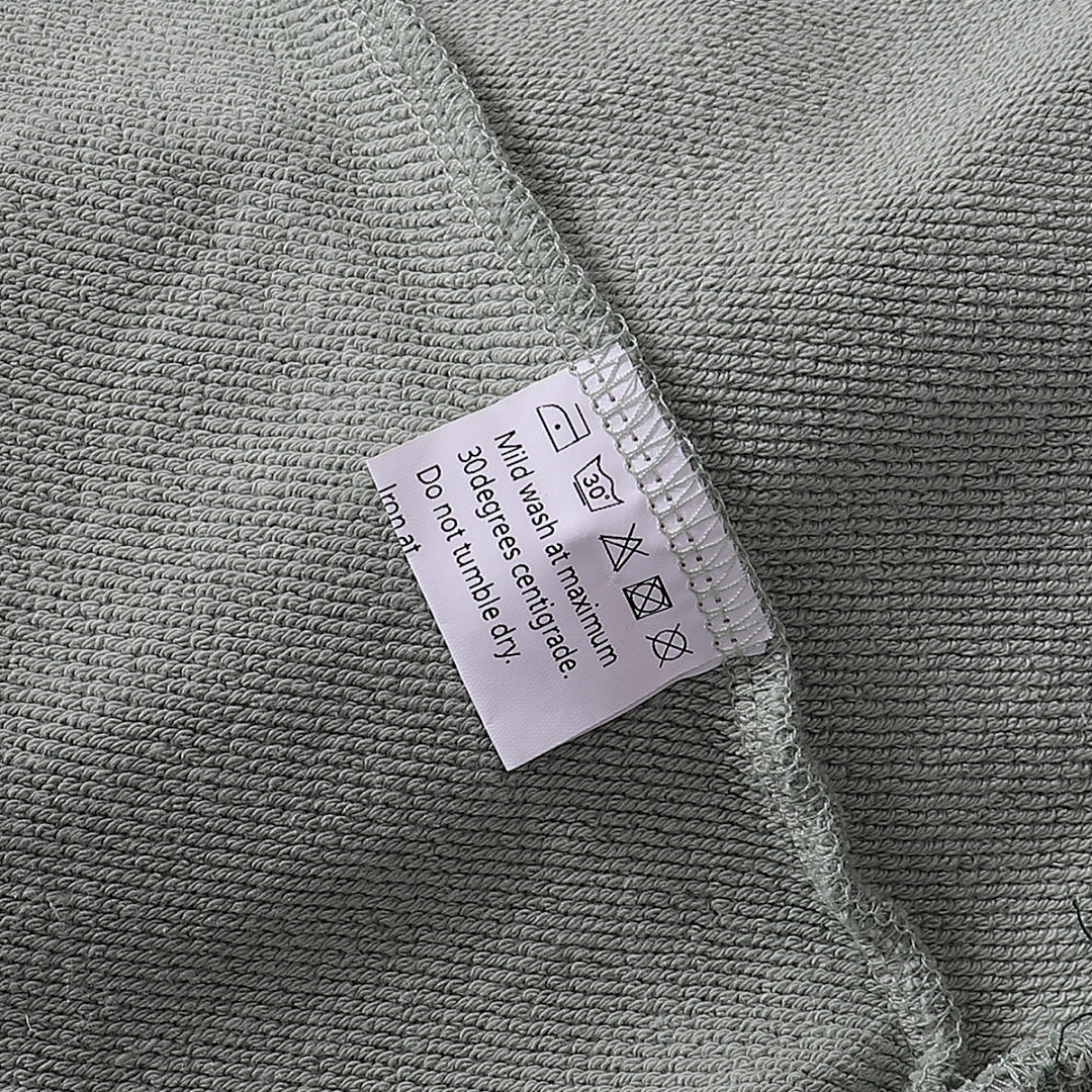 Who Decides War Botanical Glass Hooded Pullover (Sage / Forest Green)