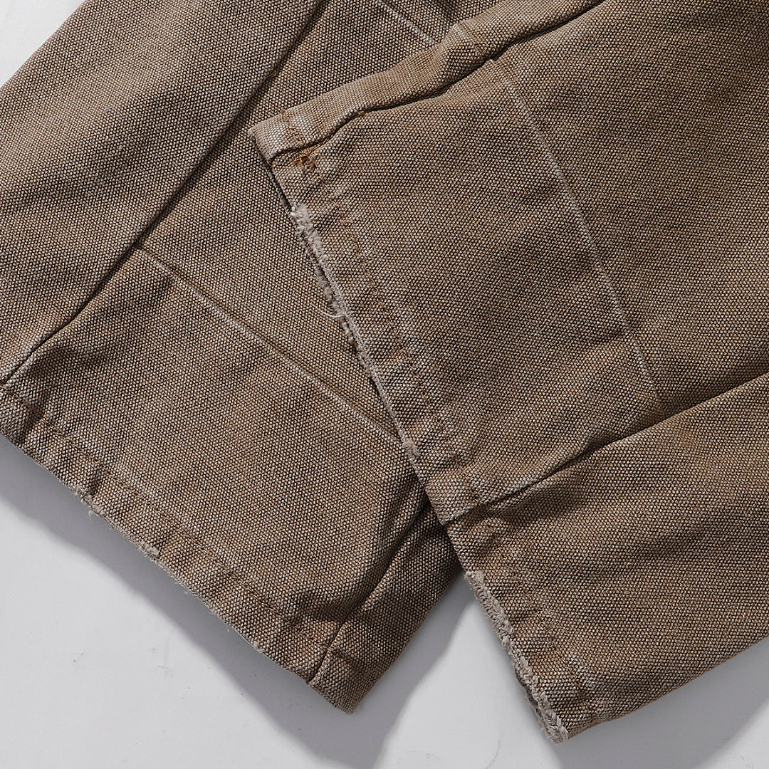 Who Decides War Stained Glass Paneled Denim Jeans (Khaki / Tan)