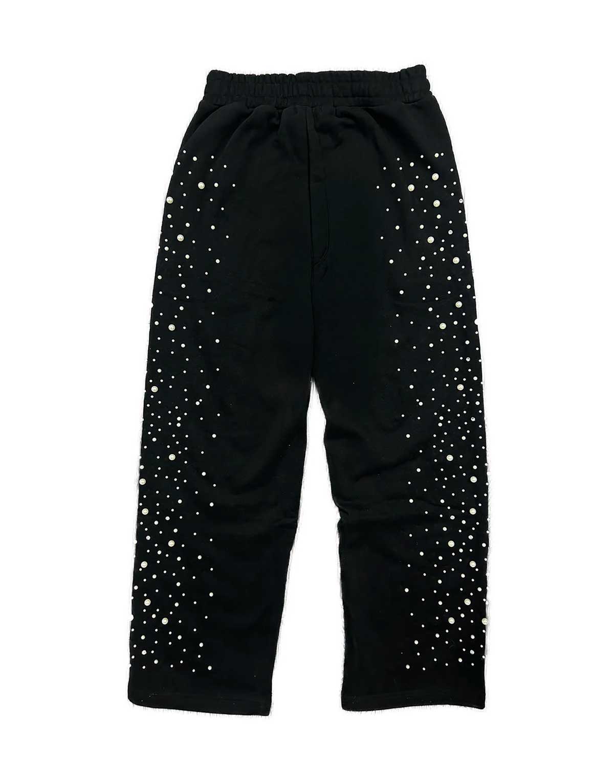 Mixed Emotions Pearl Sweatpants Black