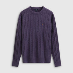 Cheng Yi endorses Gap men's autumn edition teddy bear embroidered loose twisted flower knitted sweater 792337