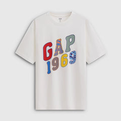 Cheng Yi endorses Gap men's and women's clothing for the summer of 2026, with a new cotton printed round neck short sleeved T-shirt 868289