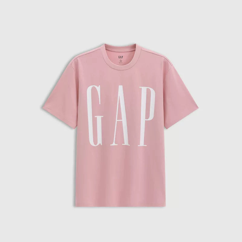 Cheng Yi endorses Gap men's and women's 2026 spring edition pure cotton printed loose round neck short sleeved T-shirt 725624