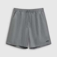 Cheng Yi endorses Gap men's 2026 summer new moisture absorbing logo elastic waist straight shorts 893129