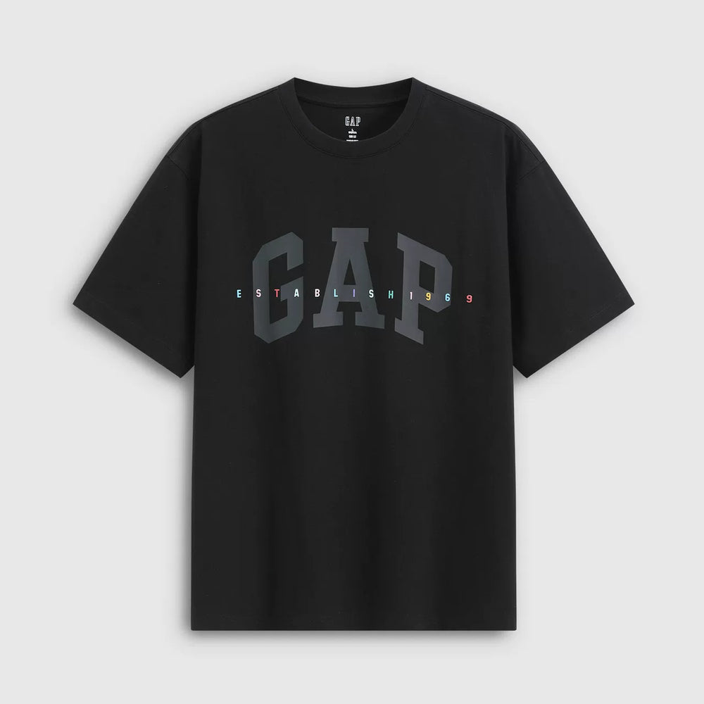Cheng Yi endorses Gap Men's and Women's Wear 2026 Spring New Printed Logo Short sleeved T-shirt Top 868222