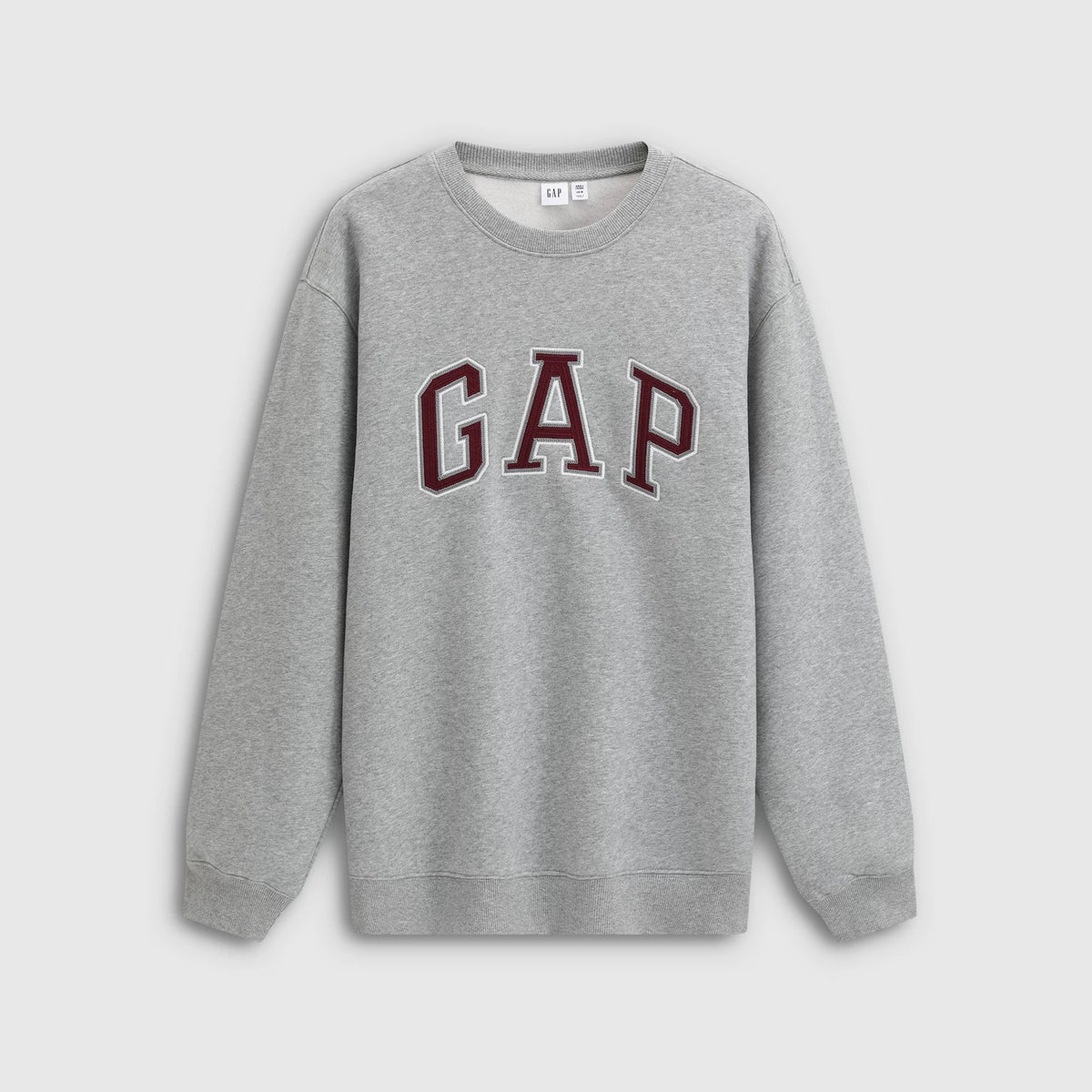 Cheng Yi endorses Gap men's and women's spring new heavyweight fleece loose round neck sweatshirt 787440
