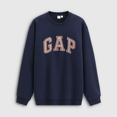 Cheng Yi endorses Gap men's and women's spring new heavyweight fleece loose round neck sweatshirt 787440