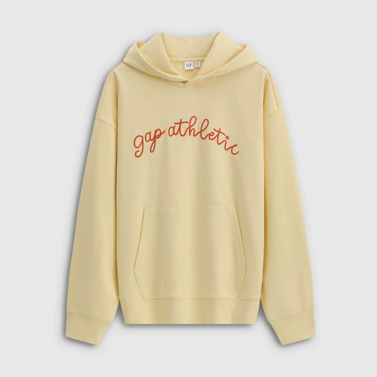 Cheng Yi endorses Gap men's and women's clothing for the spring of 2026, with embroidered logo and contrasting color hoodie 854715