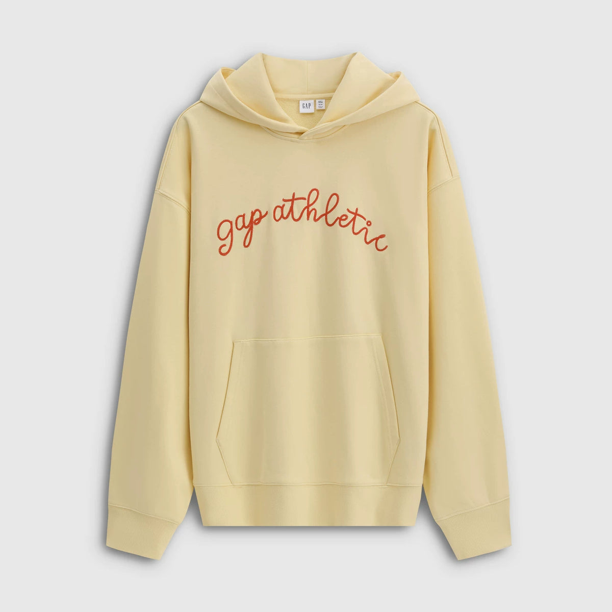 Cheng Yi endorses Gap men's and women's clothing for the spring of 2026, with embroidered logo and contrasting color hoodie 854715