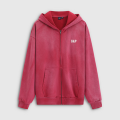 Cheng Yi endorses Gap men's and women's clothing 2026 spring new logo hooded long sleeved sweatshirt top 854290