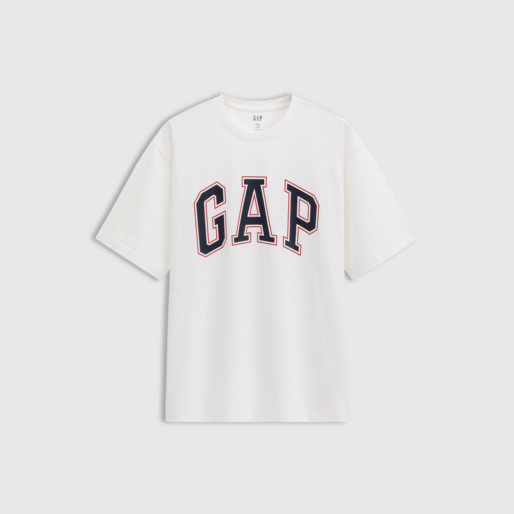 Cheng Yi endorses Gap men's and women's 2026 spring new classic pure cotton contrasting loose short sleeved T-shirt