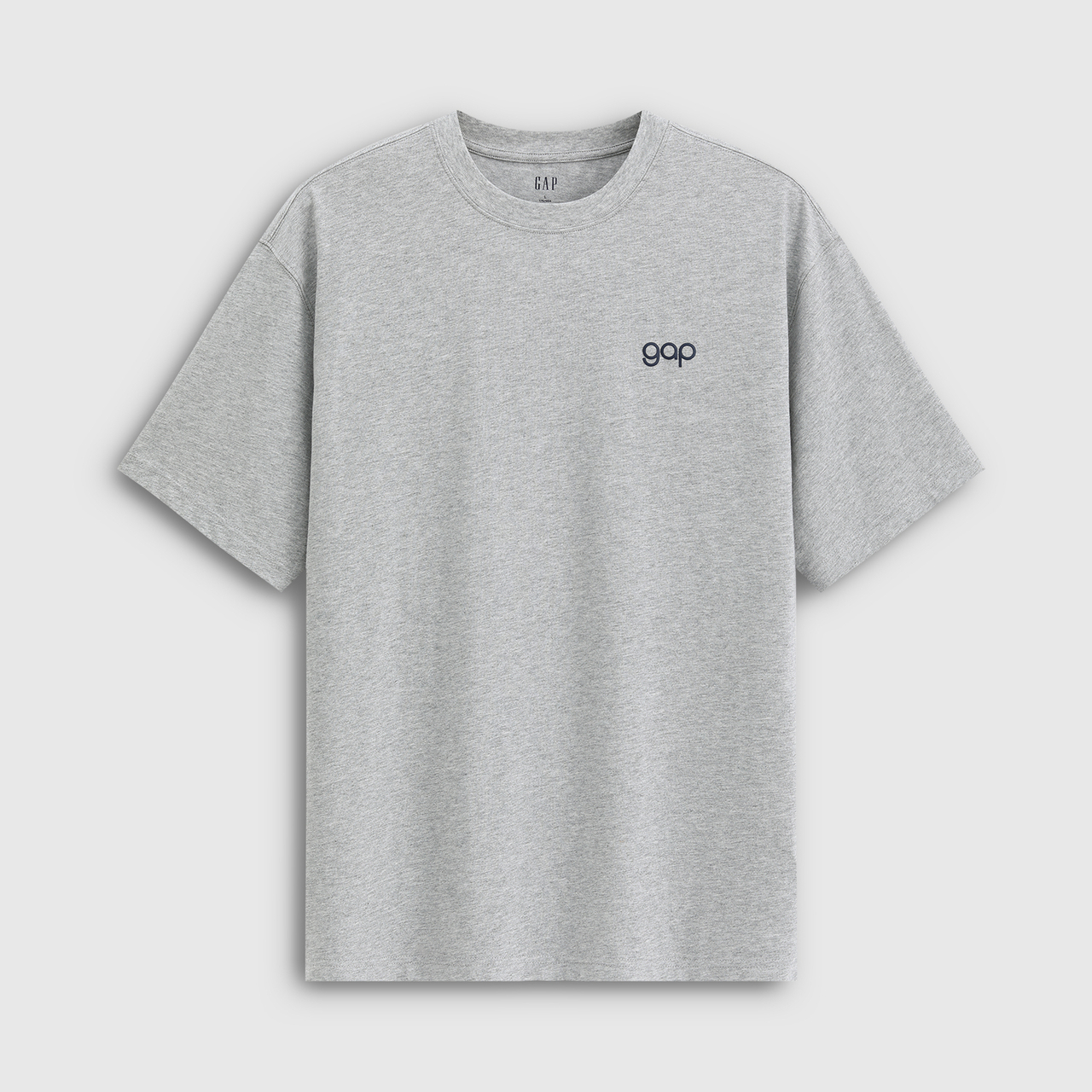 Li Jiaqi live broadcast room Gap men's and women's small logos/women's wheat ear logo round neck T-shirt