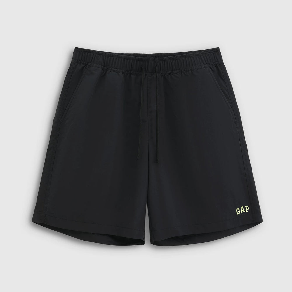Cheng Yi endorses Gap men's 2026 summer new moisture absorbing logo elastic waist straight shorts 893129