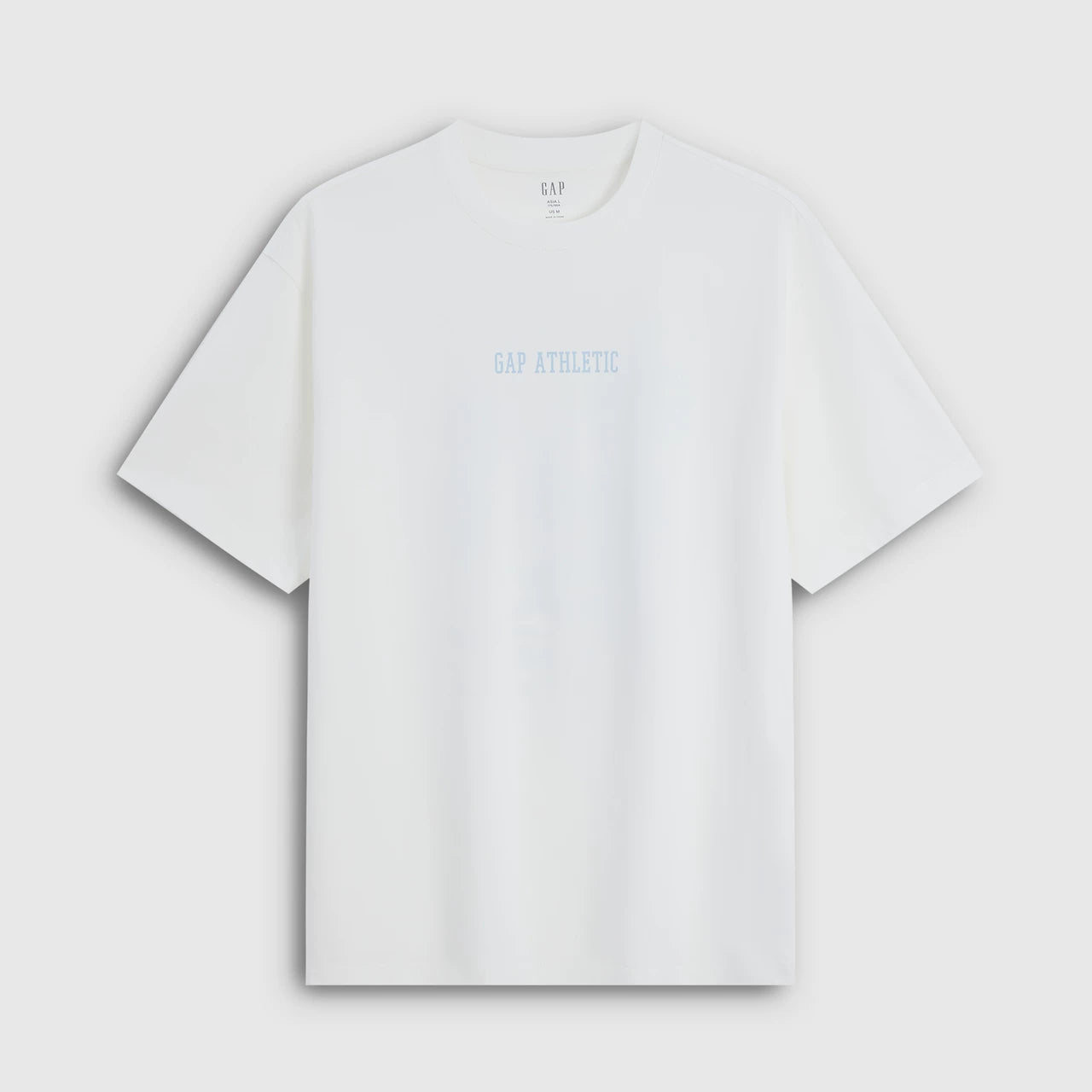 Gap Men's and Women's 2026 Summer New Cotton Logo Pattern Printed Round Neck Short Sleeve T-shirt Top 892368