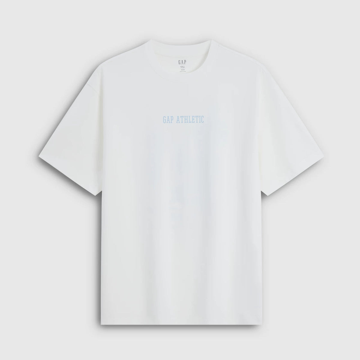 Gap Men's and Women's 2026 Summer New Cotton Logo Pattern Printed Round Neck Short Sleeve T-shirt Top 892368