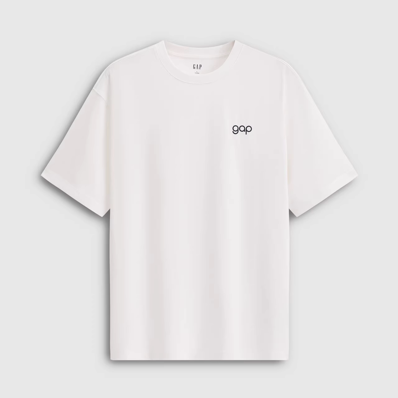 Cheng Yi endorses Gap men's and women's 2026 spring new classic pure cotton contrasting loose short sleeved T-shirt
