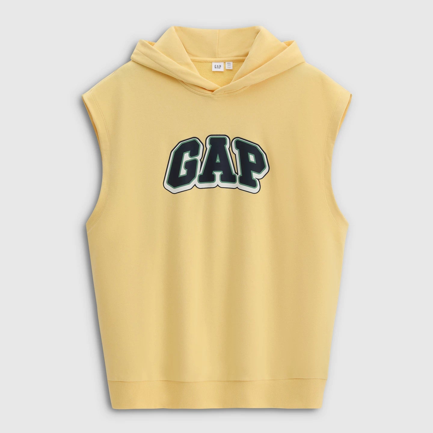 Cheng Yi endorses Gap men's and women's 2026 summer new logo sleeveless hooded sweatshirt 854305