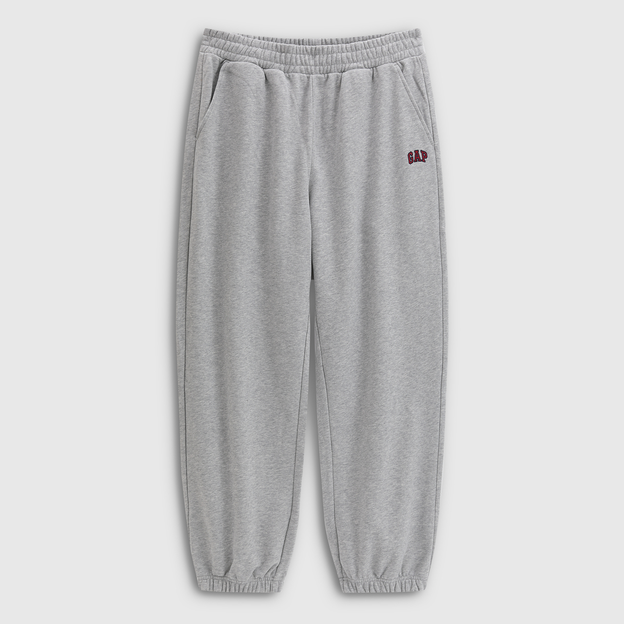 Cheng Yi endorses Gap men's spring embroidered logo straight tube loop toe binding sports sweatpants 787401