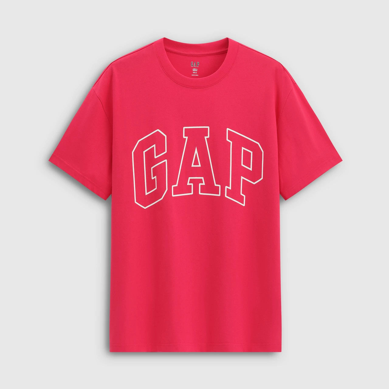 Gap2025春季新款短袖T恤纯棉美式宽松上衣男女装印花logo