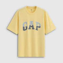 Cheng Yi endorses Gap Men's and Women's Wear 2026 Summer New Cotton Logo Printed Short sleeved T-shirt 891398