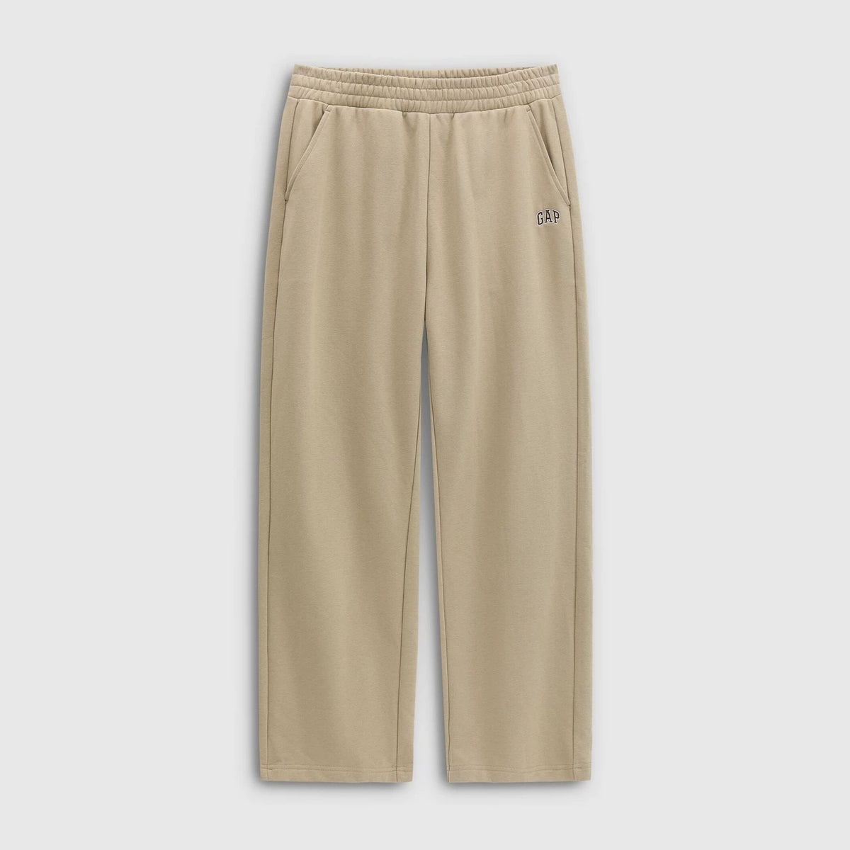 Cheng Yi endorses Gap men's spring classic logo, looped fabric casual straight leg sweatpants 787399
